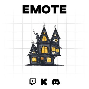Spooky Mansion Emote Pack: Express Yourself with Animated Haunted House Emotes!